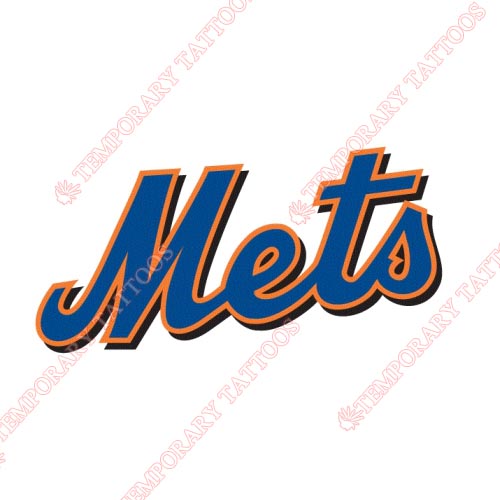 New York Mets Customize Temporary Tattoos Stickers NO.1750